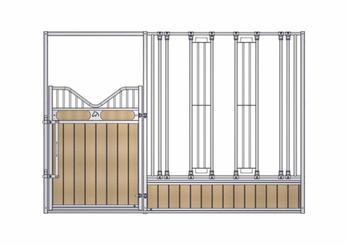 Materiels - Accessoires 200Kg-300Kg - FACADE LIBRE SERVICE RESINE L.3.50M