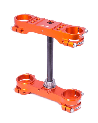 Pièces Quad & Motos - Equipement véhicule - Té de fourche XTRIG ROCS Tech orange offset 22mm