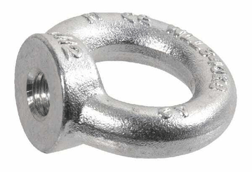 Pièces agricoles - Fasteners - Anneaux de levage femelles M6 inox A2