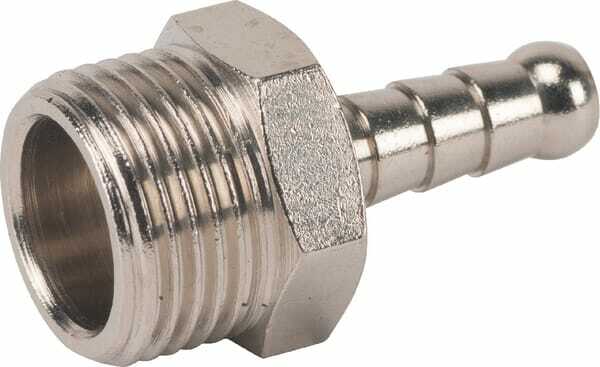 Pièces agricoles - Pièce pneumatique - Embout de tuyau 6 mm x 3/8"