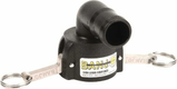 Camlock 2" fem. x 2" embout 90° Banjo