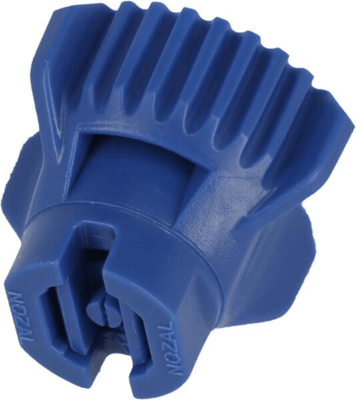 Pièces agricoles - Pièce Pulvérisateur - Jeu de buses à jet plat (8 pcs) RFX 120° 03 bleu
