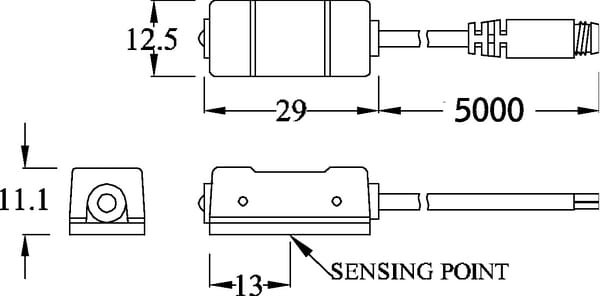 Pièces agricoles - Hydraulique - Contact Reed 12-240V DC/AC