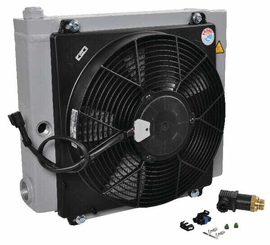 Pièces agricoles - Hydraulique - Refroidisseur.huile (24V) 48-60°C MV-2