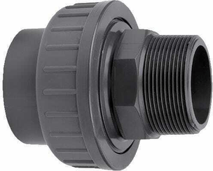 Pièces agricoles - Hydraulique - Raccord PVC 32mm x 1"