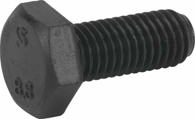 Pièces agricoles - Fasteners - Tige filetée M10x25 8.8 noire