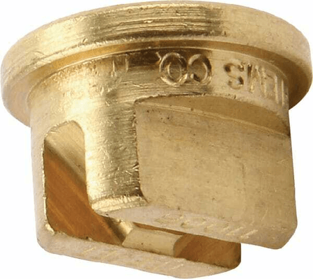 Pièces agricoles - Pièce Pulvérisateur - Buse de bordure TP 110° 6 dorée laiton TeeJet