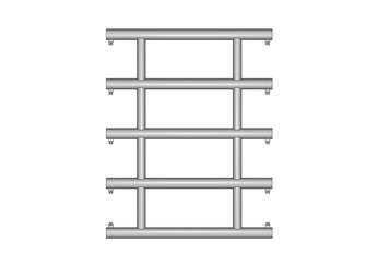 Materiels - Accessoires 200Kg-300Kg - PACK DE 12 ARRIERES DOUBLEX EX5  L.0.90M