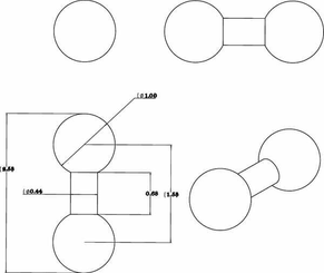 Pièces agricoles - Pièce Pulvérisateur - Tige à double boule
