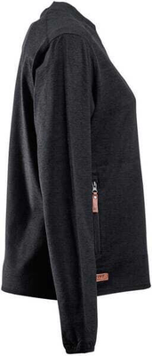 Vêtements et protections - Vêtement  - Sweat polaire col rond femme, anthracite L
