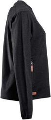 Vêtements et protections - Vêtement  - Sweat polaire col rond femme, anthracite L