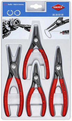 Outils - Outils divers - Jeu de pinces circlips de précision