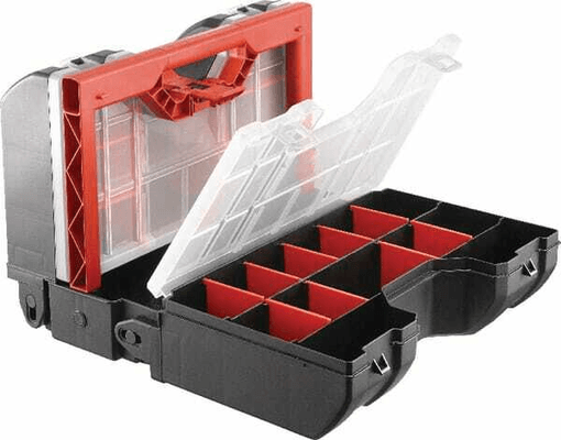 Outils - Outils divers - Boîte à outils 316x426x234mm, noir/rouge