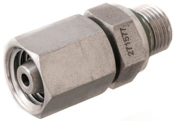 Pièces agricoles - Hydraulique - Raccord tournant M/F 6L x 1/8" BSP WD SS