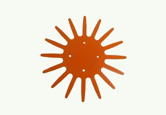 Pièces agricoles - Travail du sol - Disque sarcloir à doigts 370 Souple