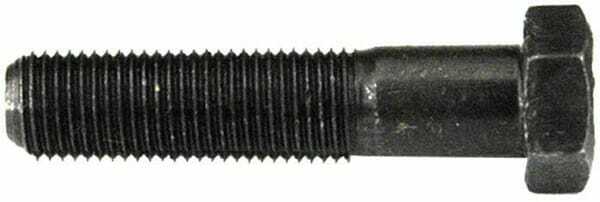 Pièces agricoles - Fasteners - Boulon hexagonal partiellement fileté 3/8 x 1 3/4 UNF noir