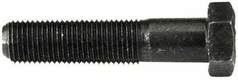 Boulon hexagonal partiellement fileté 3/8 x 1 3/4 UNF noir