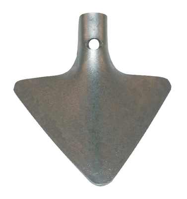 Pièces agricoles - Machines - Soc triangulaire 200x6mm Rumptstad