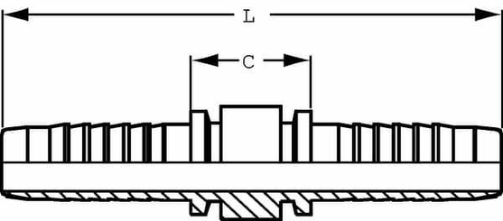 Pièces agricoles - Hydraulique - Raccord à sertir jonction DN05