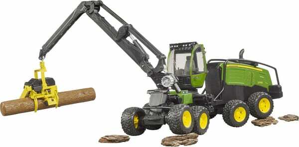 Loisirs - Jouets - Abbateuse John Deere 1270G avec tronc