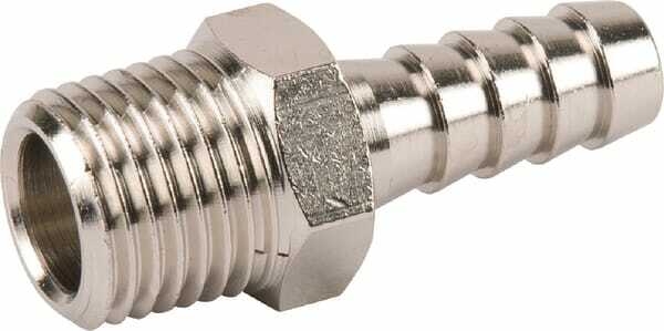 Pièces agricoles - Pièce pneumatique - Embout de tuyau 8 mm x 1/4"