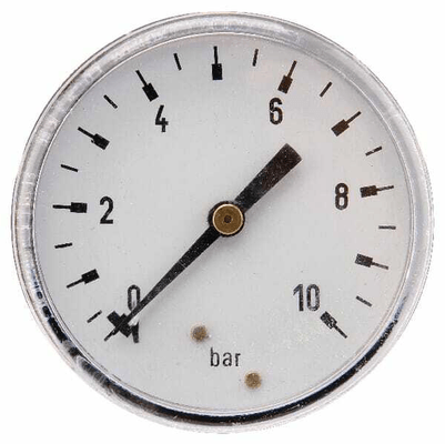 Pièces agricoles - Hydraulique - Manomètre Ø63 0-10bar ¼" ar.