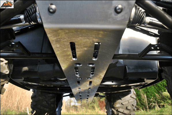 Pièces Quad & Motos - Equipement véhicule - Sabot central AXP - aluminium 6mm Can-Am Outlander Max 500L