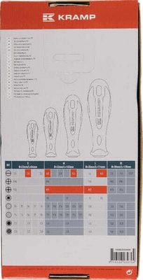 Outils - Outils divers - Jeu 6 tournevis écrous à fente/Pozidriv