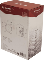 Pièces agricoles - Eclairage - Phare de travail LED, 40W, 4000lm, rond, 10/30V, Ø 90mm, prise H11/Deutsch, faisceau spot, 4 LED, Kramp