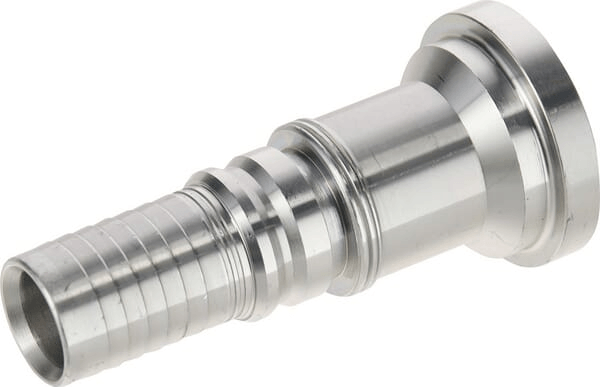 Pièces agricoles - Hydraulique - Raccord à sertir 4SH-DN25 avec bride ø50,8 mm