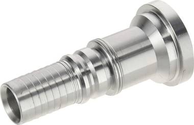 Pièces agricoles - Hydraulique - Raccord à sertir 4SH-DN25 avec bride ø50,8 mm
