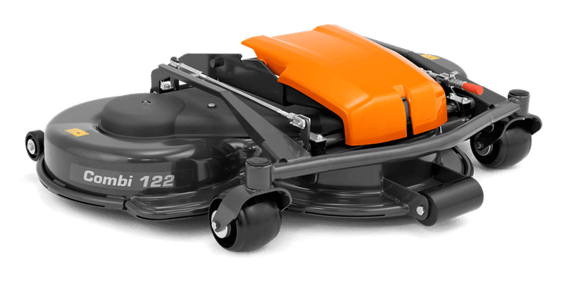 Materiels - Tondeuse autoportée - Tondeuse autoportée coupe frontale plateaux Husqvarna COMBI 112, P 524X-series