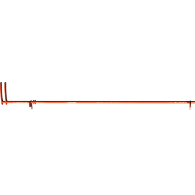 Pièces agricoles - Pièce divers - Arbre de commande 3.50m -peint-