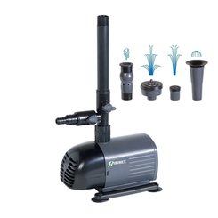 Materiels - Pompe - POMPE FONTAINE 50W AVEC 4 JETS DIFFERENTS POSSIBLES