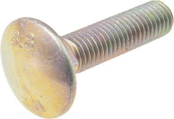 Pièces agricoles - Machines - Boulon de carrosserie M12x50 8,8