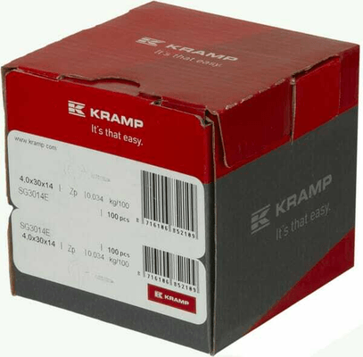 Pièces agricoles - Fasteners - Vis à œillet 5,1 mm, Ø 4x30, ronde, acier