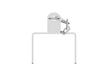 Materiels - Accessoires 0Kg-5Kg - CHAPE BOUT DE MUR L.150MM UNITAIRE