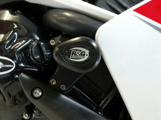 Pièces Quad & Motos - Equipement véhicule - Tampons de protection supérieurs R&G RACING Aero noir Yamaha YZF-R1