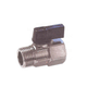 VANNE LAITON BILLE 1/2"M-1/2"F