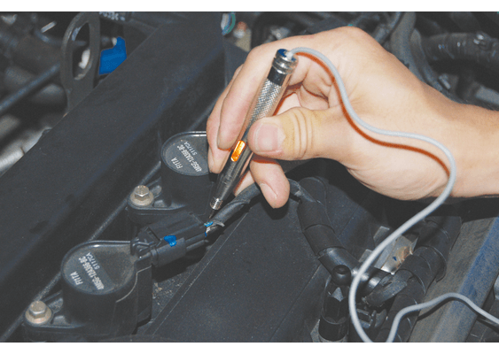 Outils - Outils divers - Testeur circuit indicateur lumineux 6 à 24 V DC