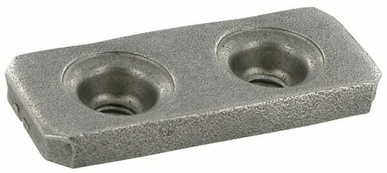 Pièces agricoles - Hydraulique - Plaq. à souder lourde gr. 1