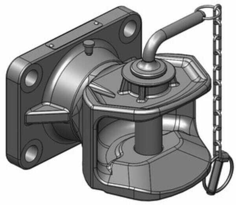 Pièces agricoles - Tracteur pièce adaptable - Chapes 160x100 M20 K1 (diamètre 31,5mm)