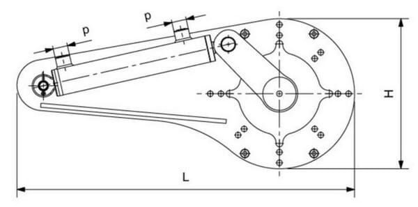 Pièces agricoles - Hydraulique - Automatisme hydraulique à double effet 8" KARBON