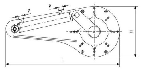 Pièces agricoles - Hydraulique - Automatisme hydraulique à double effet 8" KARBON