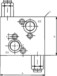 Pièces agricoles - Hydraulique - Régulateur de pression