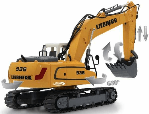 Loisirs - Jouets - Kit excavatrice Liebherr R936