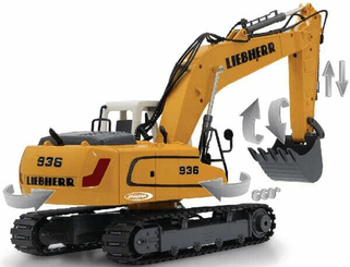 Loisirs - Jouets - Kit excavatrice Liebherr R936