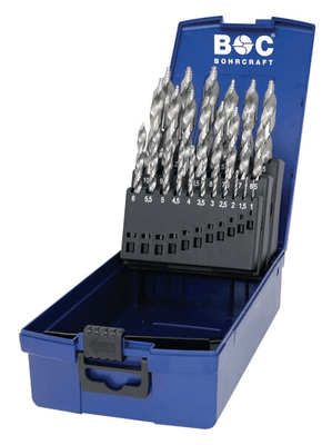 Outils - Outils divers - Jeu de forets 25 pièces. HSS-DIN 338-G Turbo STEP