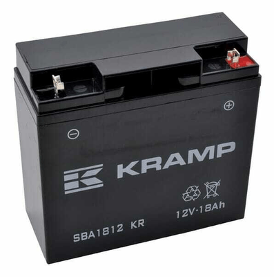Pièces agricoles - Eclairage - Batterie 12V 18Ah Kramp