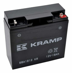 Pièces agricoles - Eclairage - Batterie 12V 18Ah Kramp